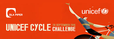 Participez au DLA PIPER'S UNICEF CYCLE CHALLENGE