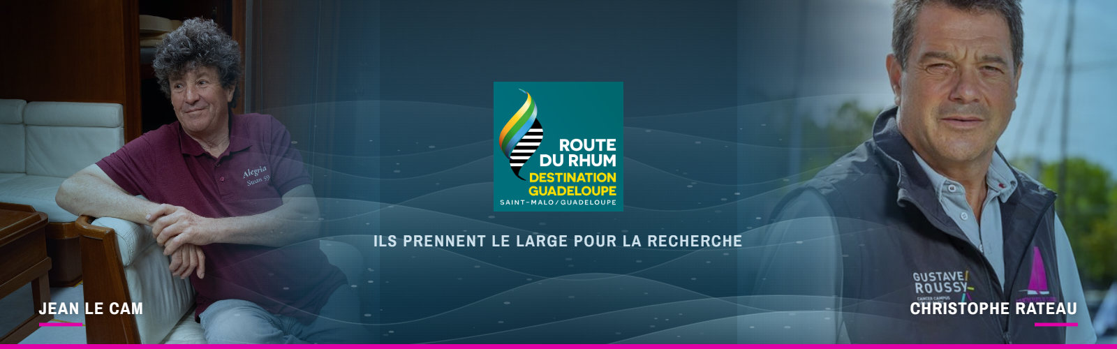 Jean Le Cam et Christophe Rateau prennent le large pour la recherche — Route du Rhum 2026